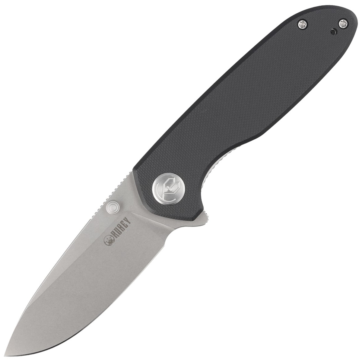 Noz-Kubey-Knife-Belus-Black-G10-Bead-Blasted-AUS-10-KU342A
