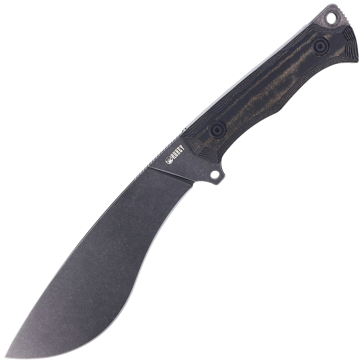 Noz-Kubey-Knife-Destroyer-Kukri-Black-Micarta-Dark-Stonewashed