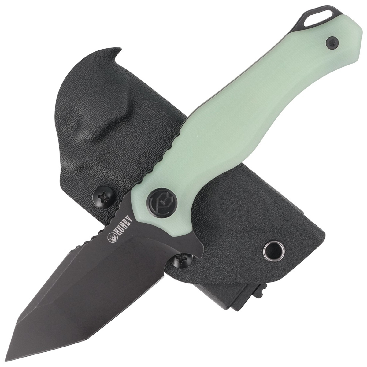 Noz-Kubey-Knife-Golf-Jade-G10-Blackwashed-AUS-10-KU230D
