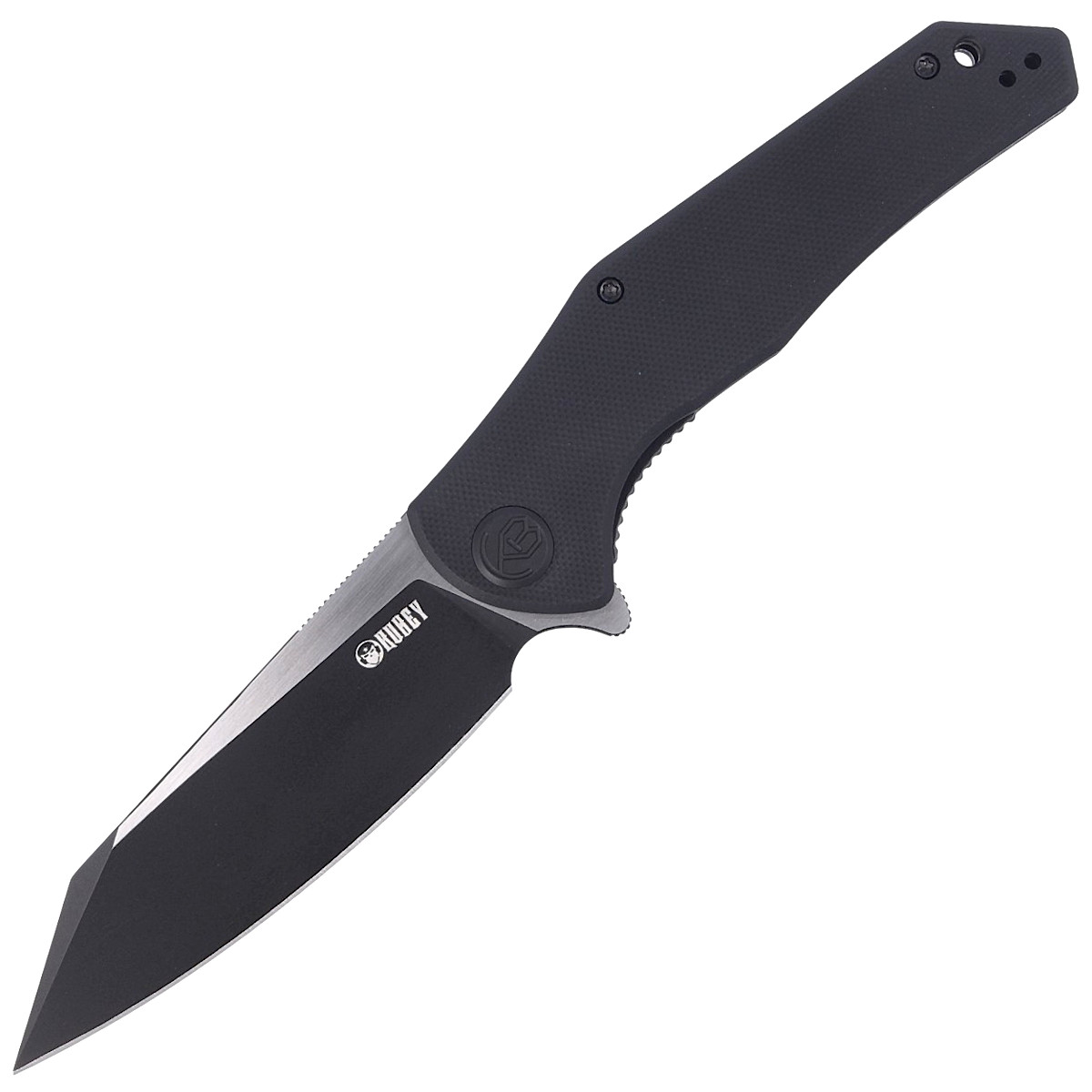 Noz-Kubey-Knife-KU158C-Black-G10-Black-Titanium-Coated