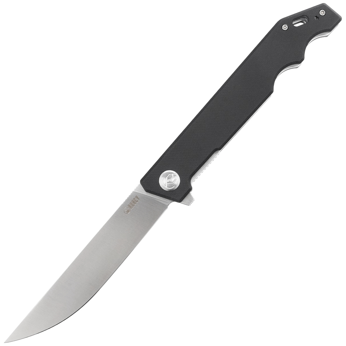 Noz-Kubey-Knife-Pylades-Black-G10-Satin-AUS-10