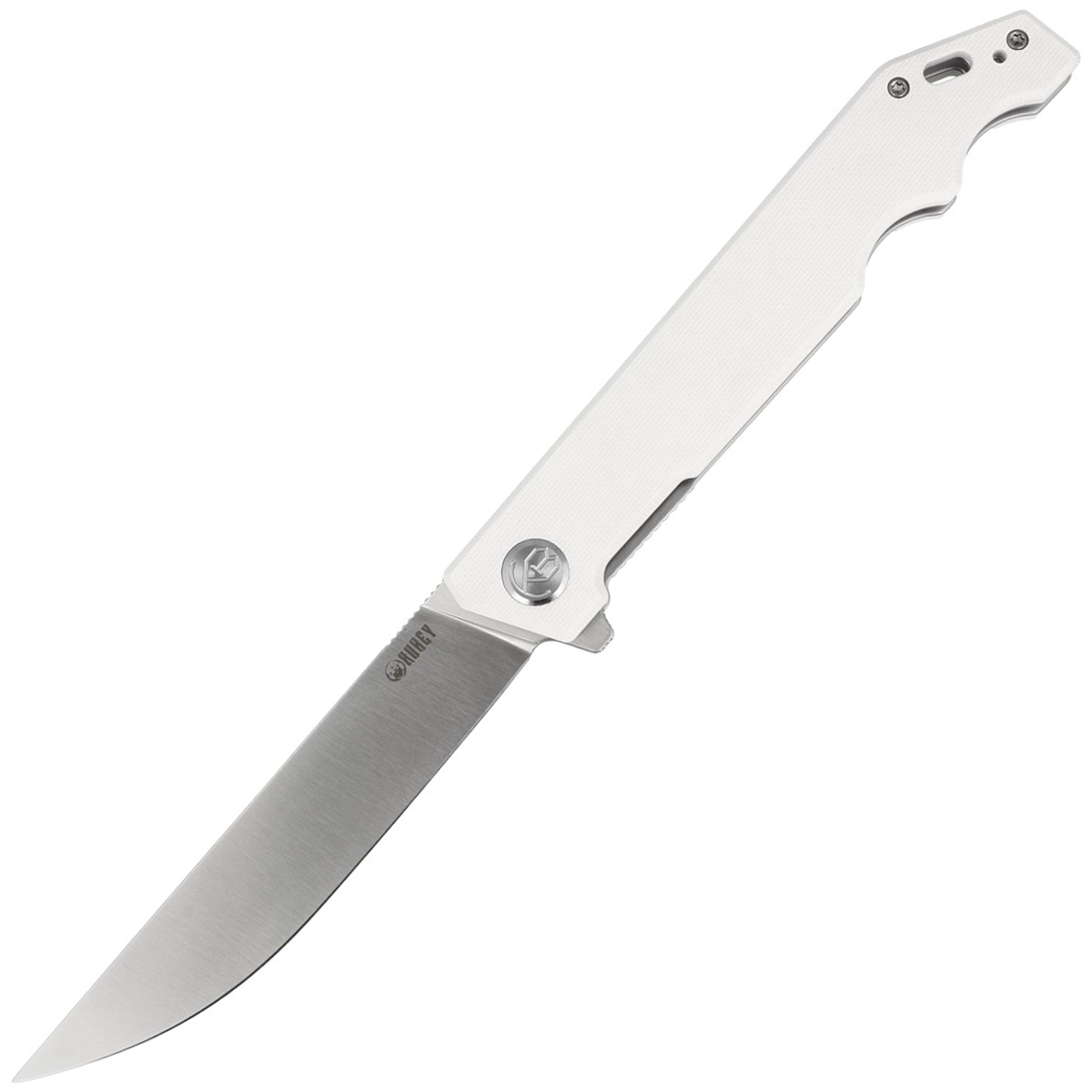 Noz-Kubey-Knife-Pylades-Ivory-G10-Satin-AUS-10-KU253G