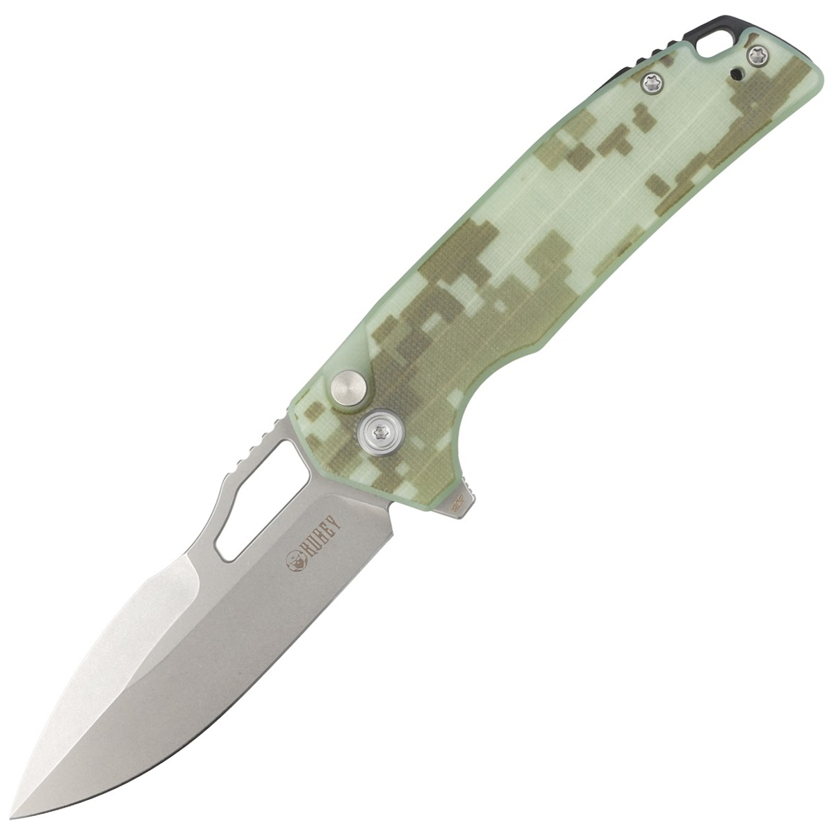 Noz-Kubey-Knife-RDF-Camo-G10-Bead-Blasted-AUS-10-by-HYDRA-Design