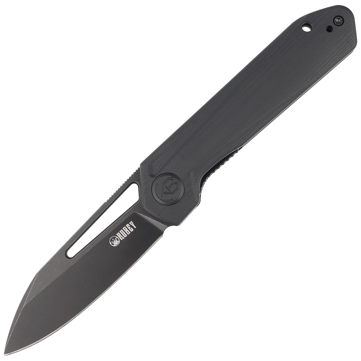 Noz-Kubey-Knife-Royal-Black-G10-Dark-Stonewashed-D2-by-Colin-Maisonpierre