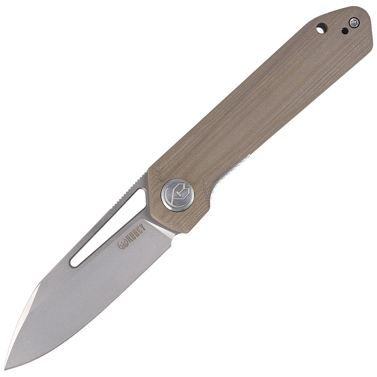 Noz-Kubey-Knife-Royal-Tan-G10-Bead-Blasted-D2