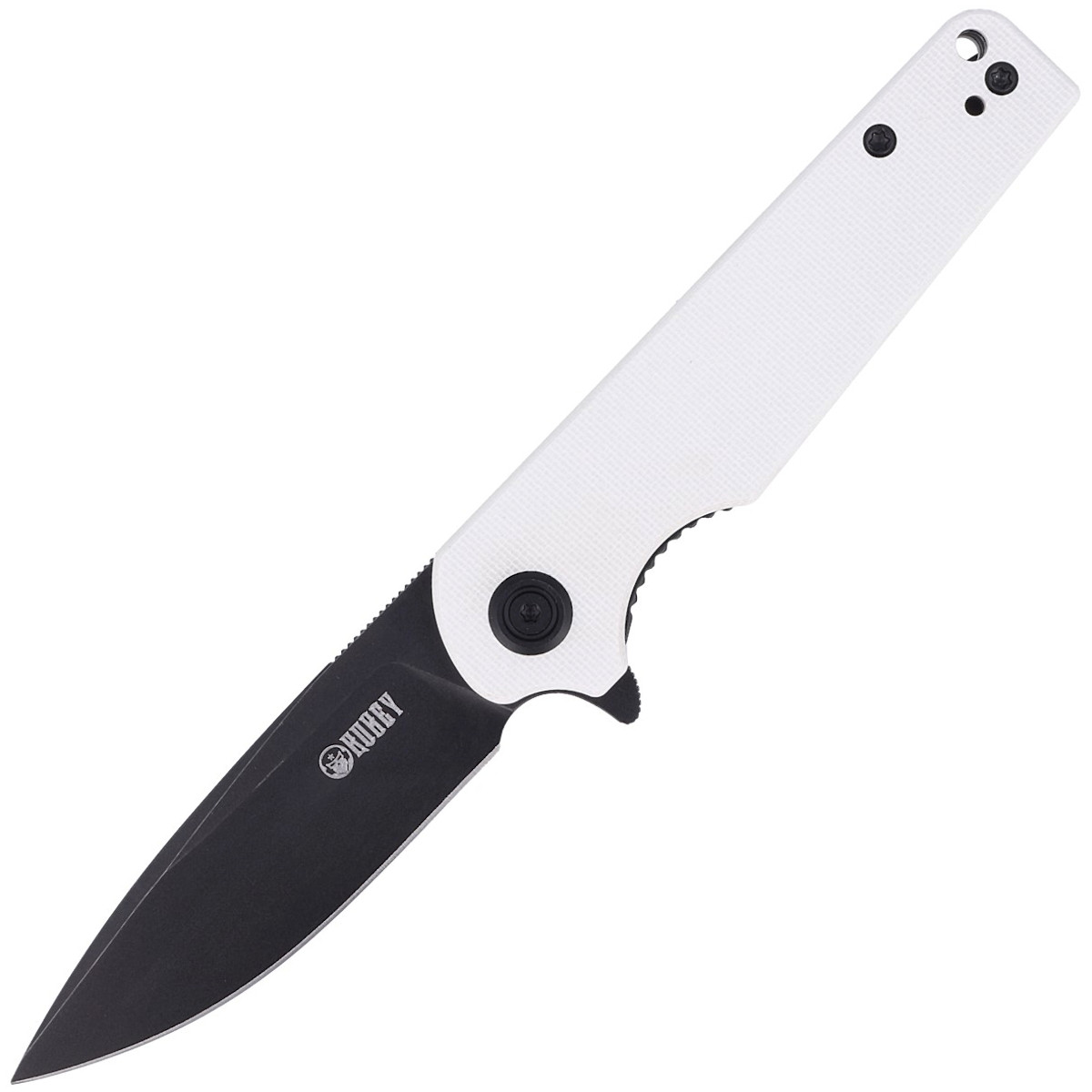 Noz-Kubey-Knife-Wolverine-Ivory-G10-Dark-Stonewashed-D2