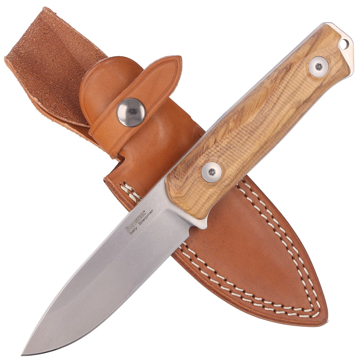 Noz-LionSTEEL-B41-Olive-Wood-Stonewashed-Sleipner-by-Molletta