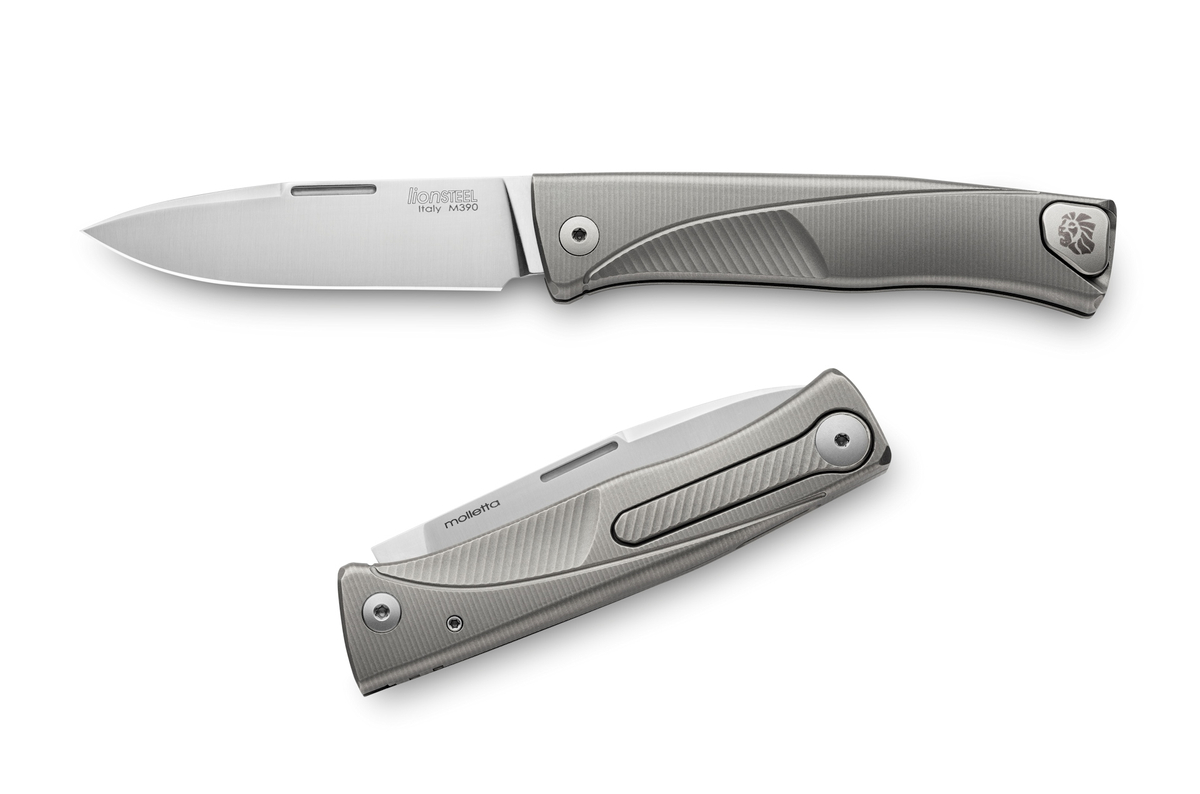 Noz-LionSteel-Thrill-Grey-Titanium-Satin-M390-by-Molletta