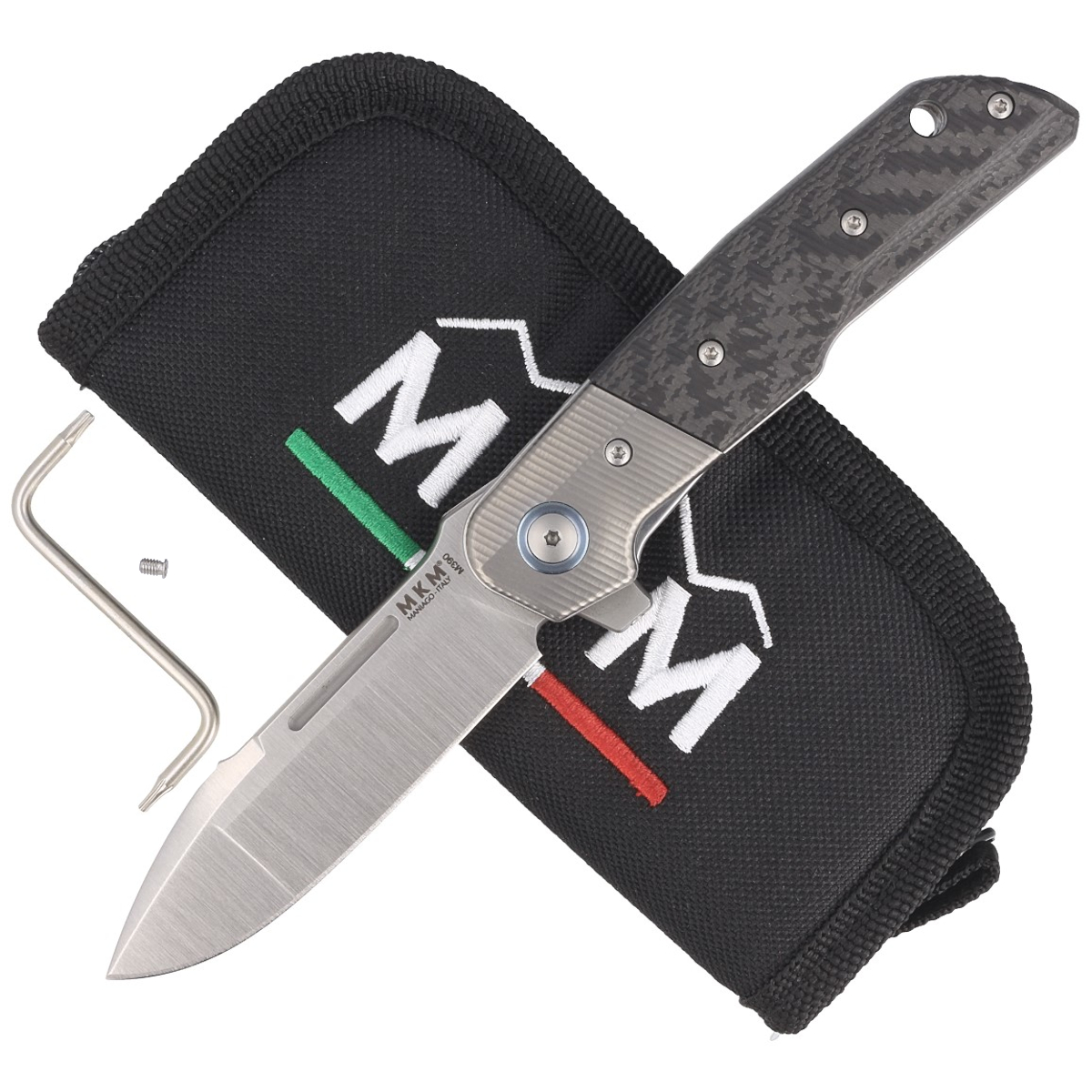 Noz-MKM-Clap-Carbon-Fiber-Satin-M390-by-Bob-Terzuola