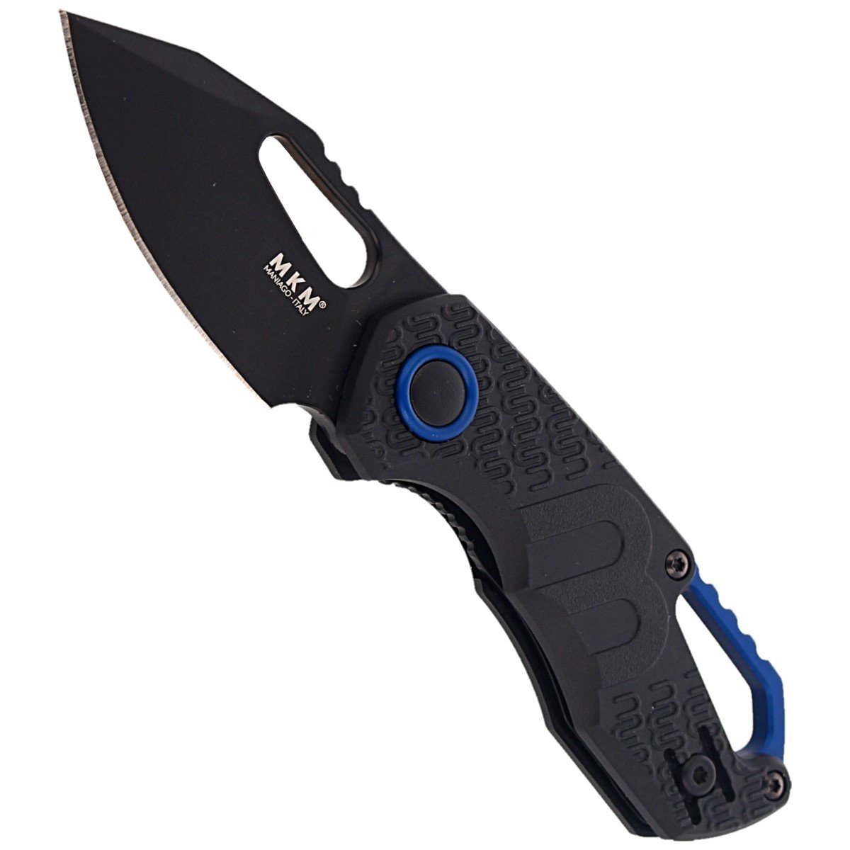Noz-MKM-Isonzo-Clip-Point-Black-FRN-Black-Idroglider-by-Voxnaes-MKFX03
