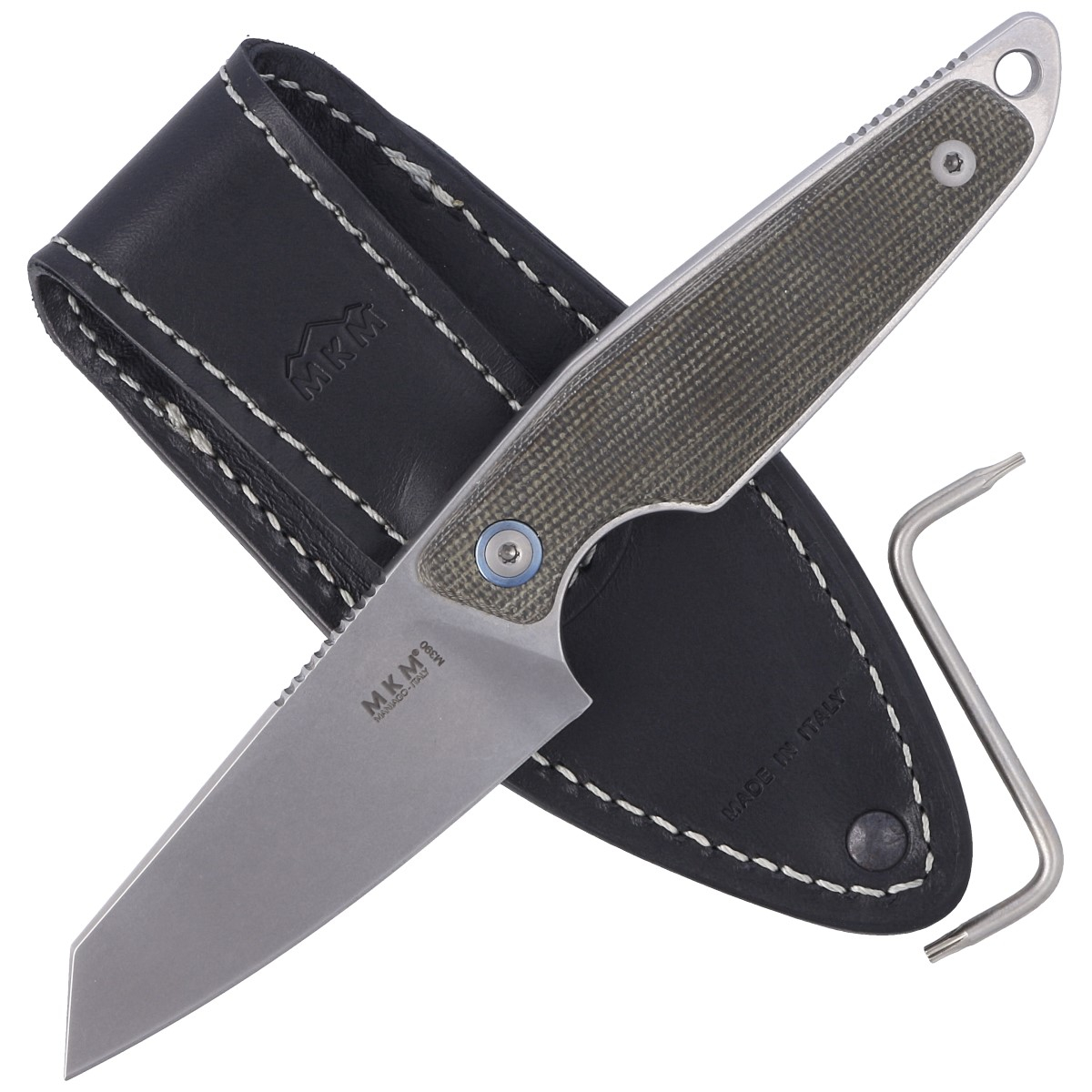 Noz-MKM-Makro-2-Green-Micarta-Stonewash-M390-by-Voxnaes-3