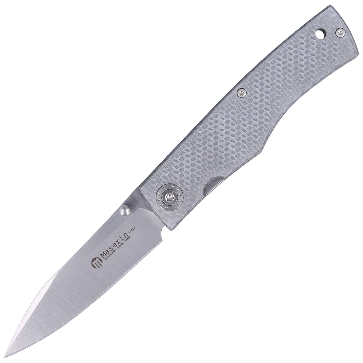Noz-Maserin-Carbon-Silver-Carbon-Fiber-Satin-N690-by-Salvatore-Puddu
