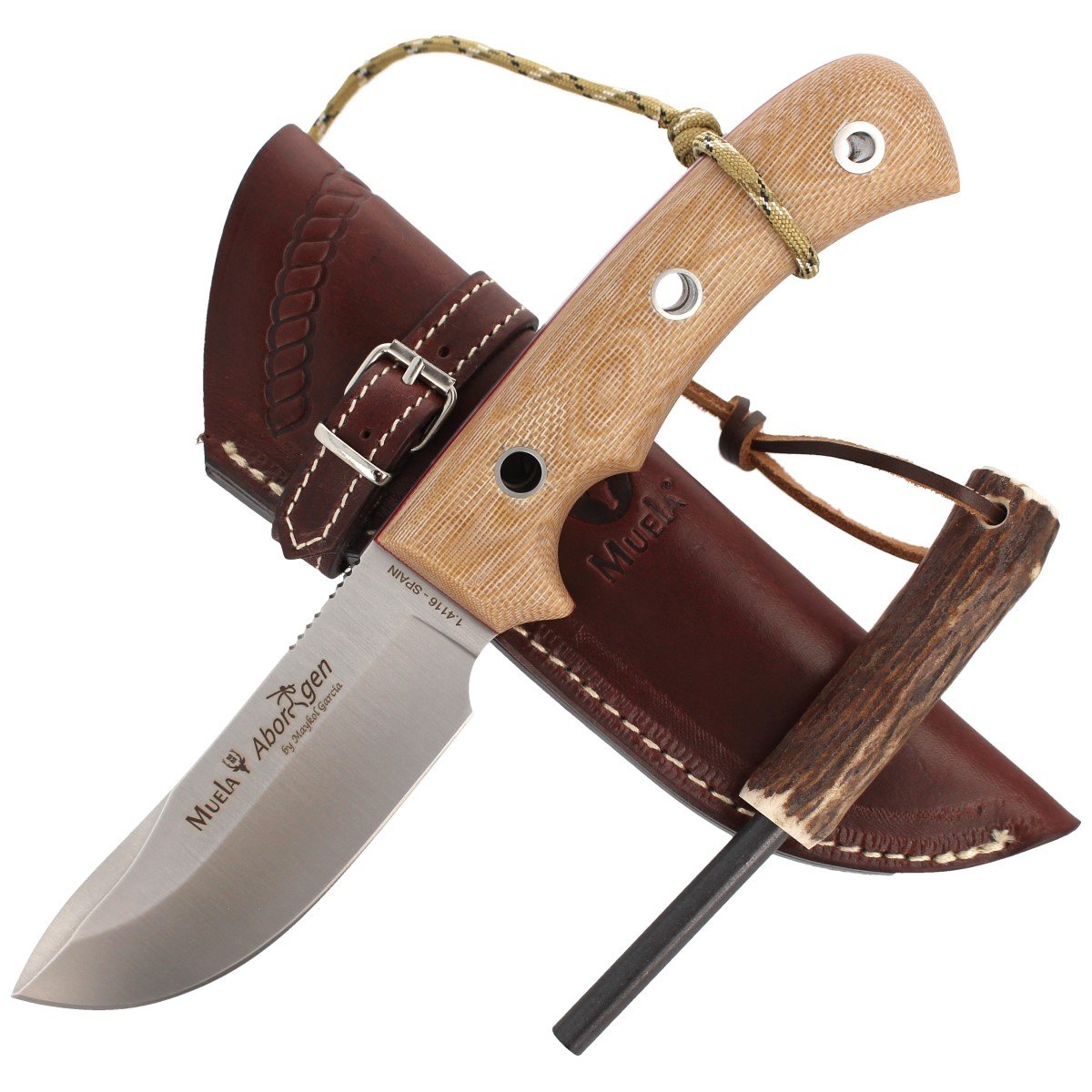 Noz-Muela-Full-Tang-Bushcraft-Micarta-120mm-ABORIGEN-12D
