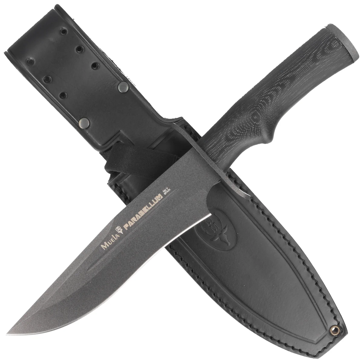 Noz-Muela-Parabellum-Black-Micarta-PTFE-Niflon-11-X50CrMoV15-PARABELLUM-17N