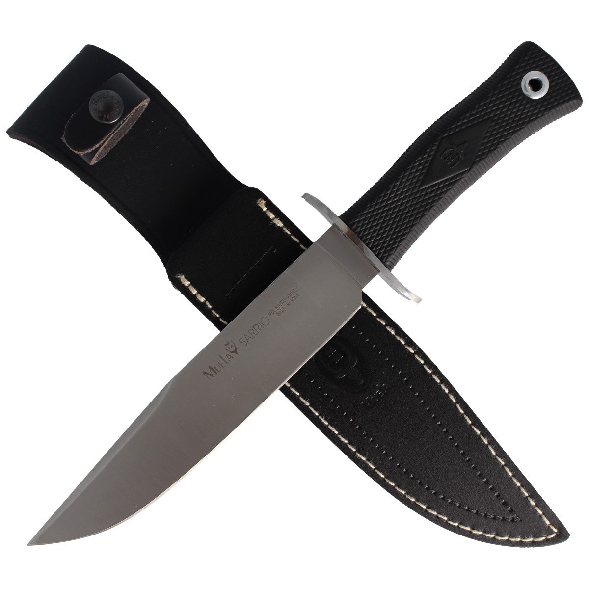 Noz-Muela-Tactical-Rubber-Handle-195mm-SARRIO-19G-lentus-militaria