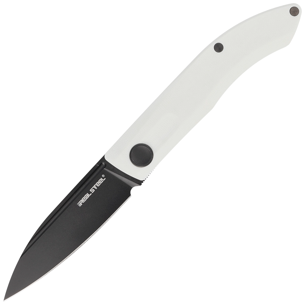 Noz-Real-Steel-Stella-White-G10-Blackwash-VG-10-by-Poltergeist-Works-7051BW