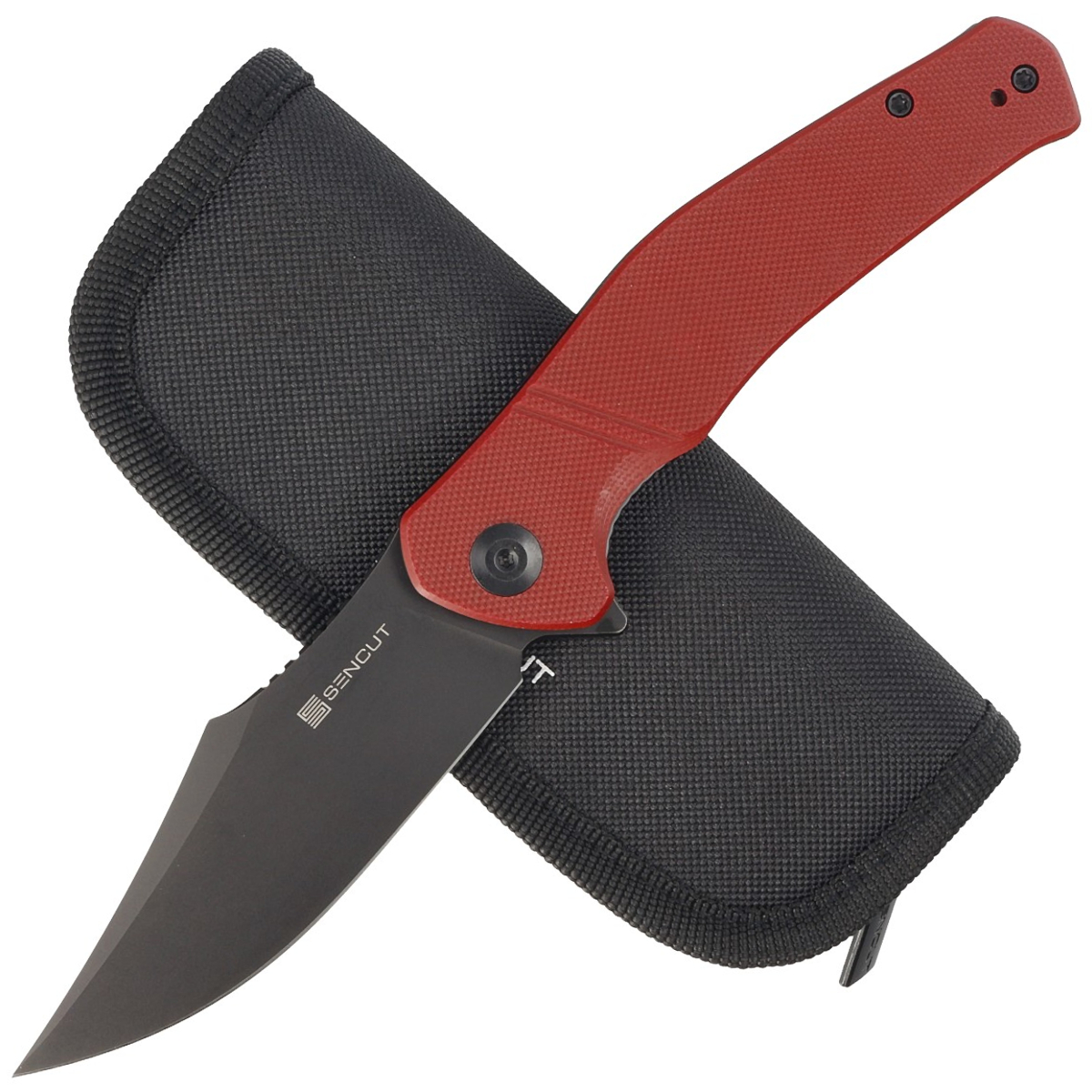 Noz-Sencut-Episode-Burgundy-G10-Black-Stonewashed-9Cr18MoV