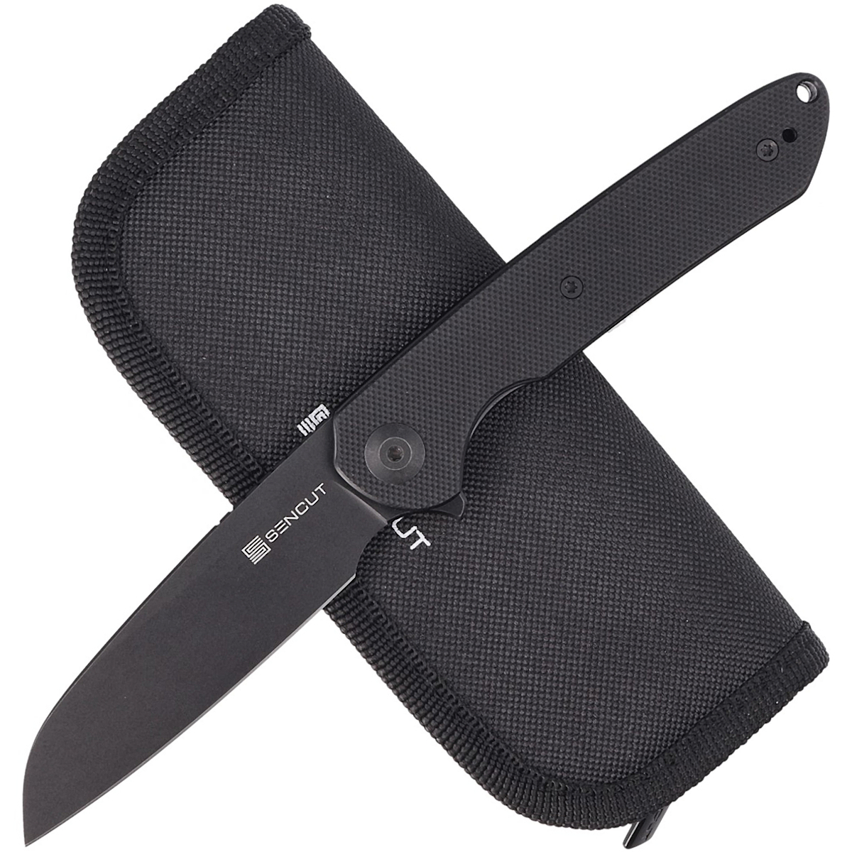 Noz-Sencut-Kyril-Black-G10-Black-Stonewashed-9Cr18MoV-by-Ferrum-Forge-Knife-Works