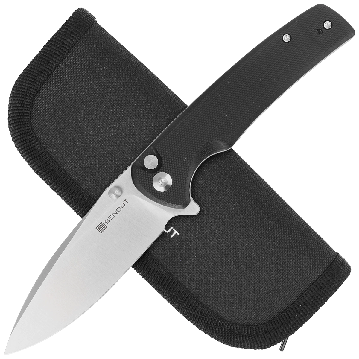 Noz-Sencut-Sachse-Black-G10-Satin-9Cr18MoV-S21007