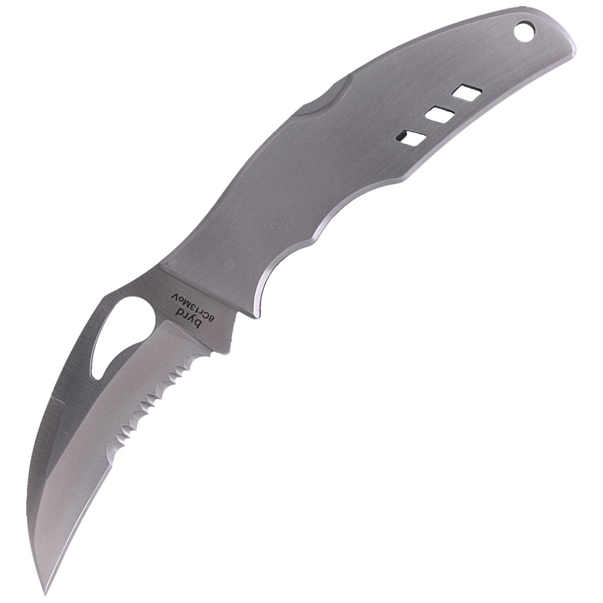 Noz-Spyderco-Byrd-Crossbill-Stainless-Combination