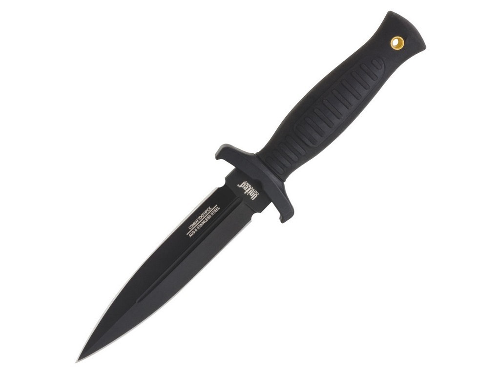 Noz-United-Cutlery-Combat-Commander-Black-Boot-z-Pochwa-2657