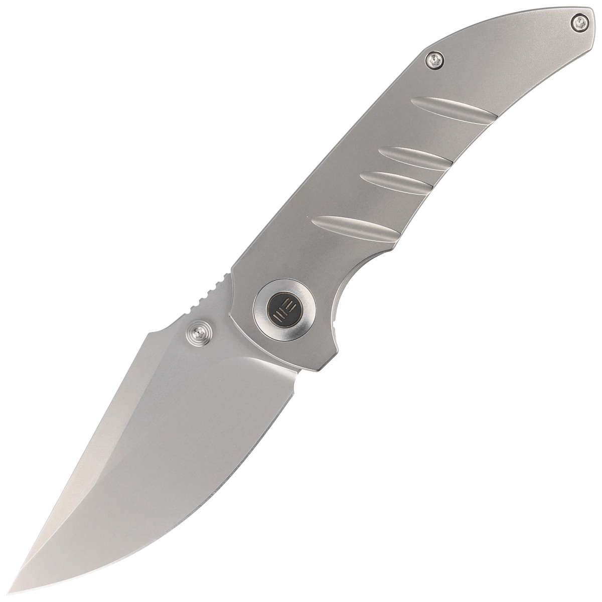 Noz-WE-Knife-Riff-Raff-Polished-Bead-Blasted-Titanium-Polished-Bead-Blasted-CPM-20CV-by-Matthew-Christensen-WE22020B