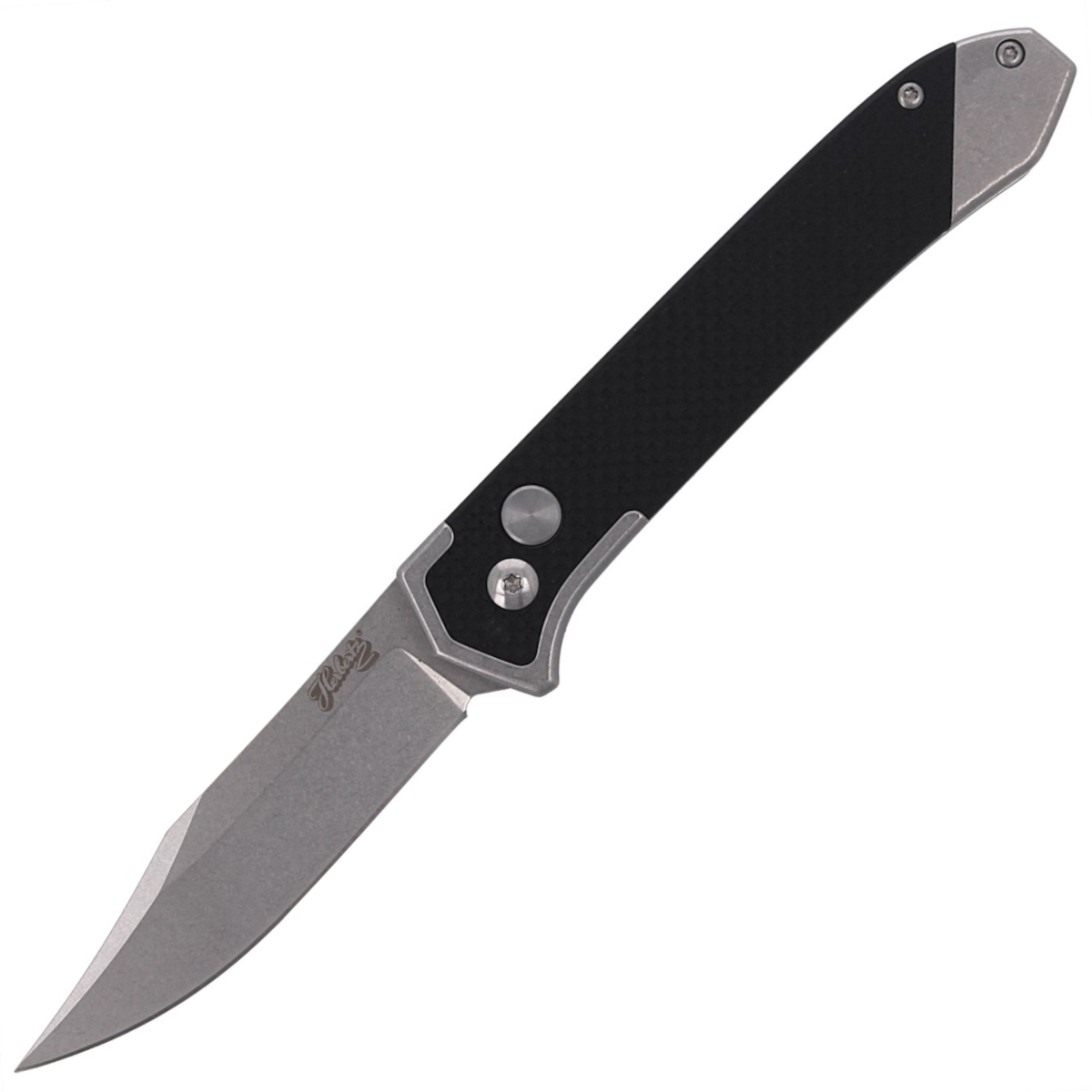 Noz-automatyczny-Herbertz-Solingen-Selektion-Black-G10-Stonewashed