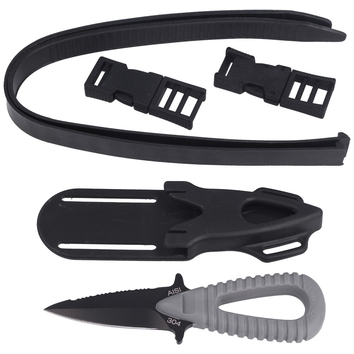 Noz-nurkowy-MAC-Coltellerie-ABS-Idroglider-Gold-Black