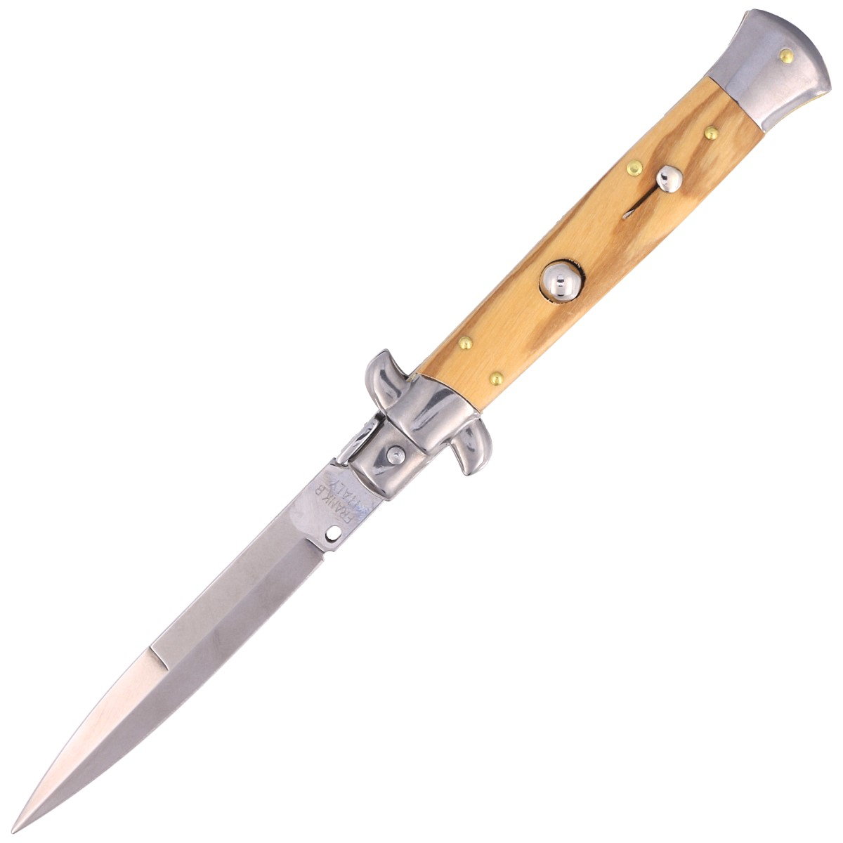 Noz-sprezynowy-Frank-Beltrame-Stiletto-Bayonet-Olive-23-cm