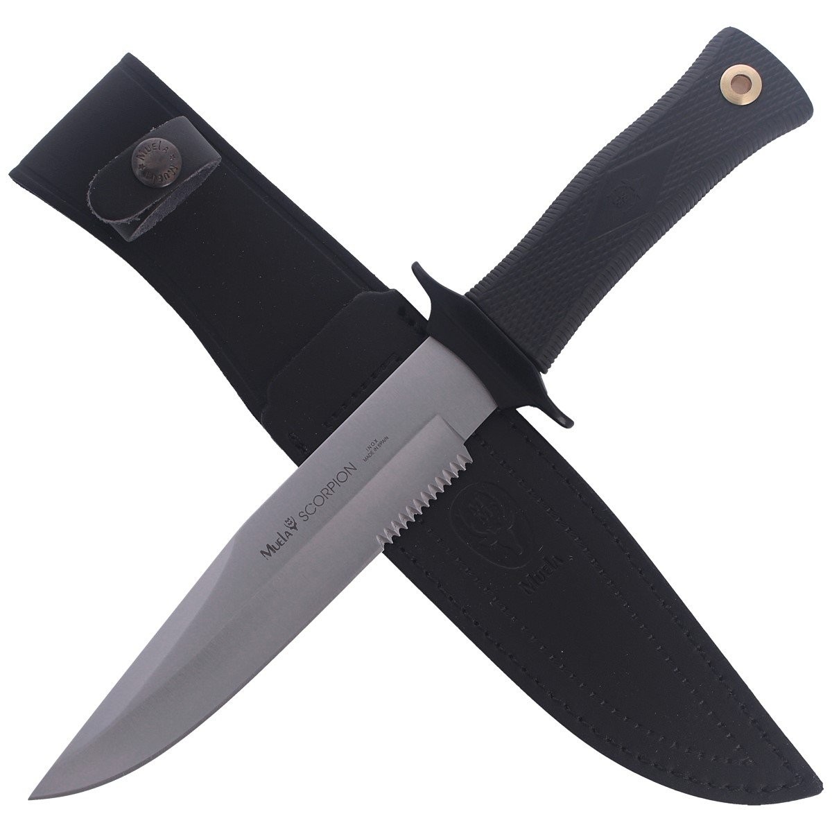 Noz_Muela_Tactical_Rubber_Handle_180mm_SCORPION-18W