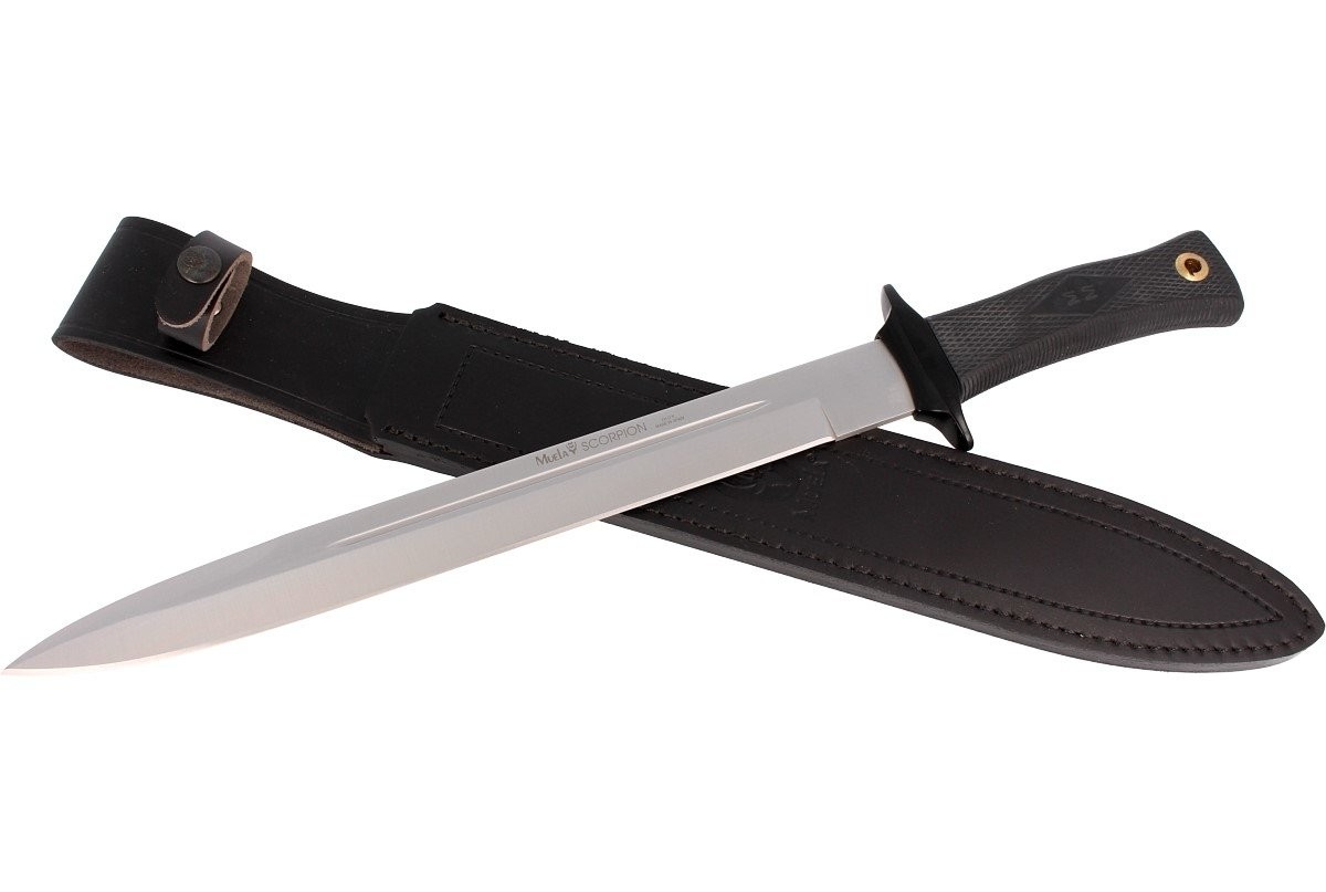 Noz_Muela_Tactical_Rubber_Handle_300mm_SCORPION-30W