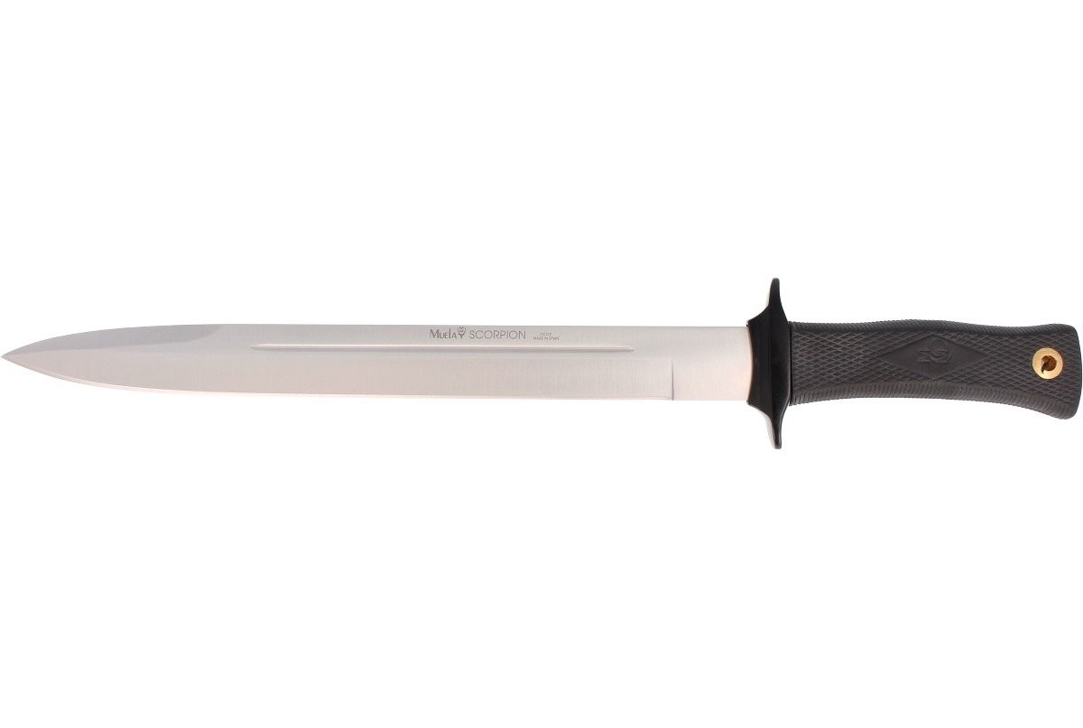 Noz_Muela_Tactical_Rubber_Handle_300mm_SCORPION-30W
