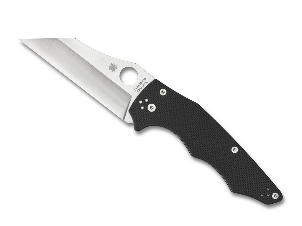 Noz_Spyderco_YoJumbo_G-10_Black_Plain_C253GP