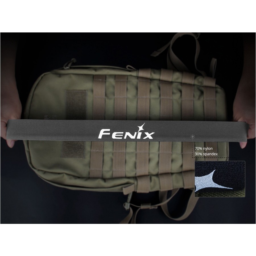 Opaska_na_glowe_Fenix_AFH-10_szara_wchlanaiaca_pot_lentus_militaria