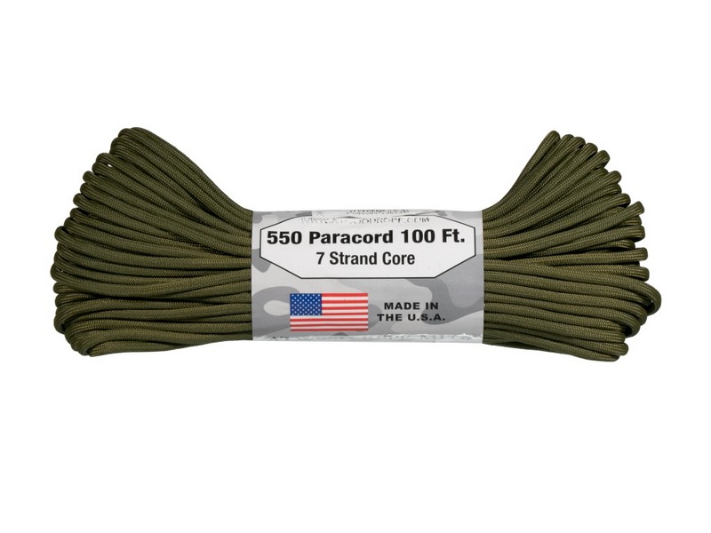 Paracord-Atwood-Rope-MFG 550-7-4mm-30,48m-oliwkowy-linka-lentus-militaria
