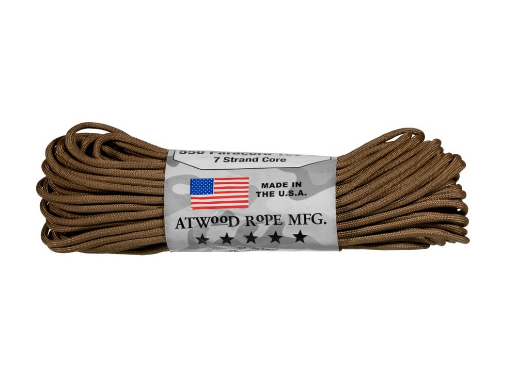 Paracord-Atwood-Rope-MFG-550-7-4mm-30,48m-brazowy-Milicorde-Linka-lentus-mililitaria
