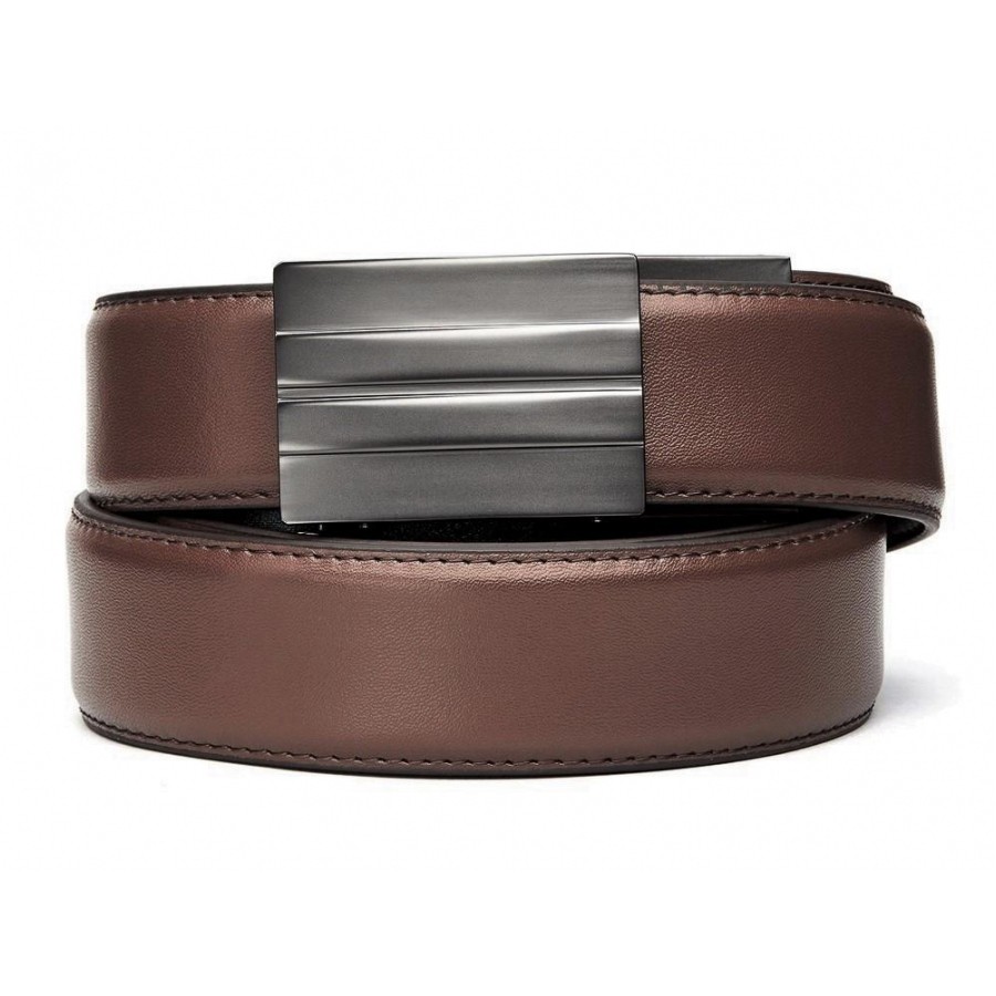 Pasek-do-spodni-KORE-Essentials-X2-skorzany-brazowy-bron-garnitur-lentus-militaria