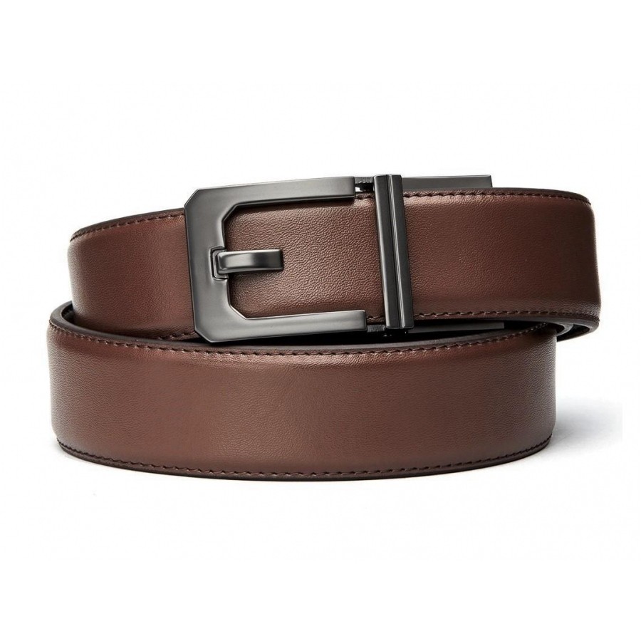 Pasek-do-spodni-KORE-Essentials-X3-skorzany-brazowy-bron-garnitur-lentus-militaria