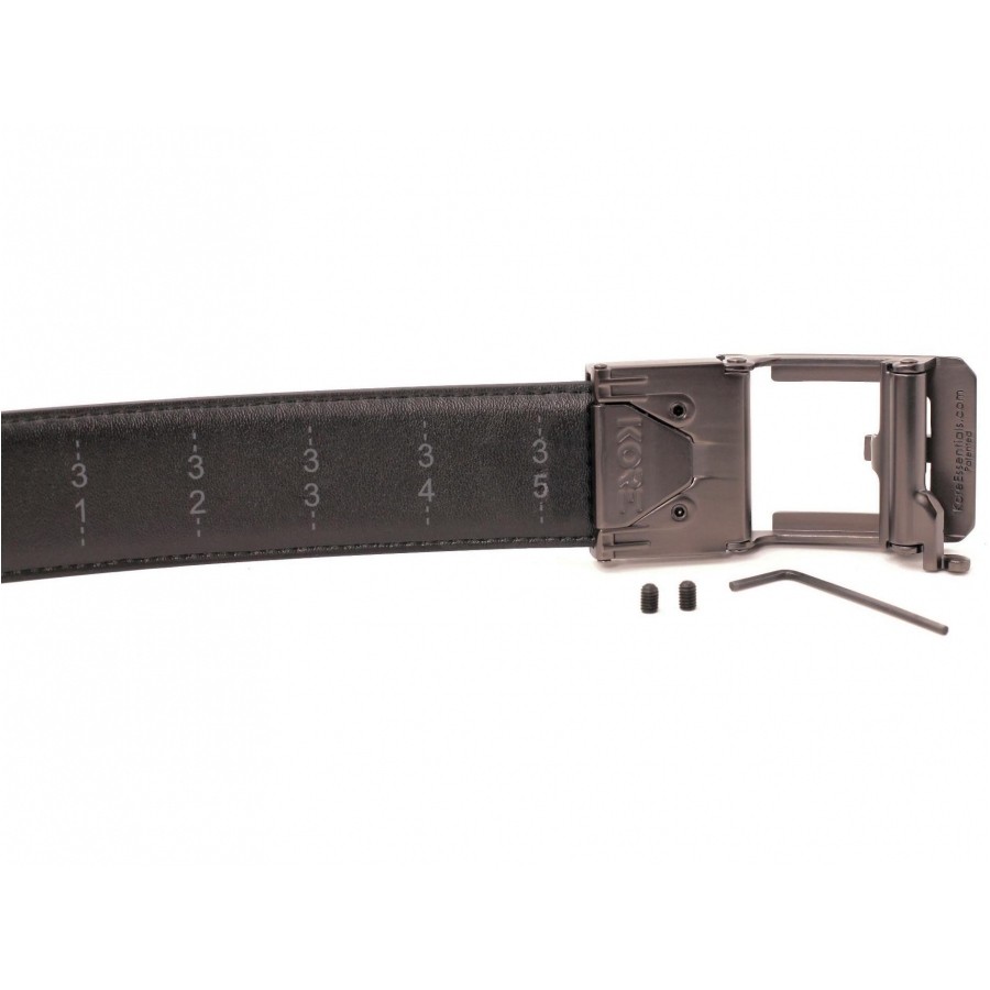 Pasek-do-spodni-KORE-Essentials-X3-skorzany-brazowy-bron-garnitur-lentus-militaria