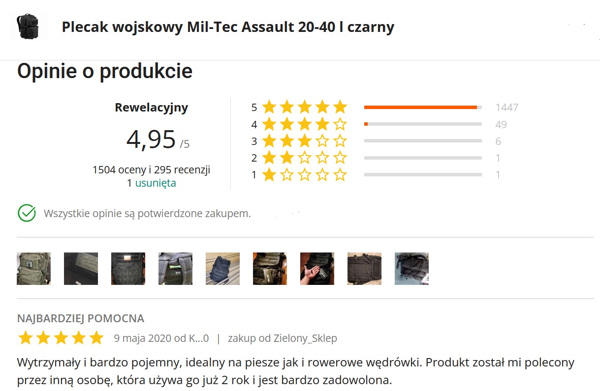 Plecak_US_ASSAULT_LG_black_36L Mil-tec_czarny_taktyczny_wojskowy