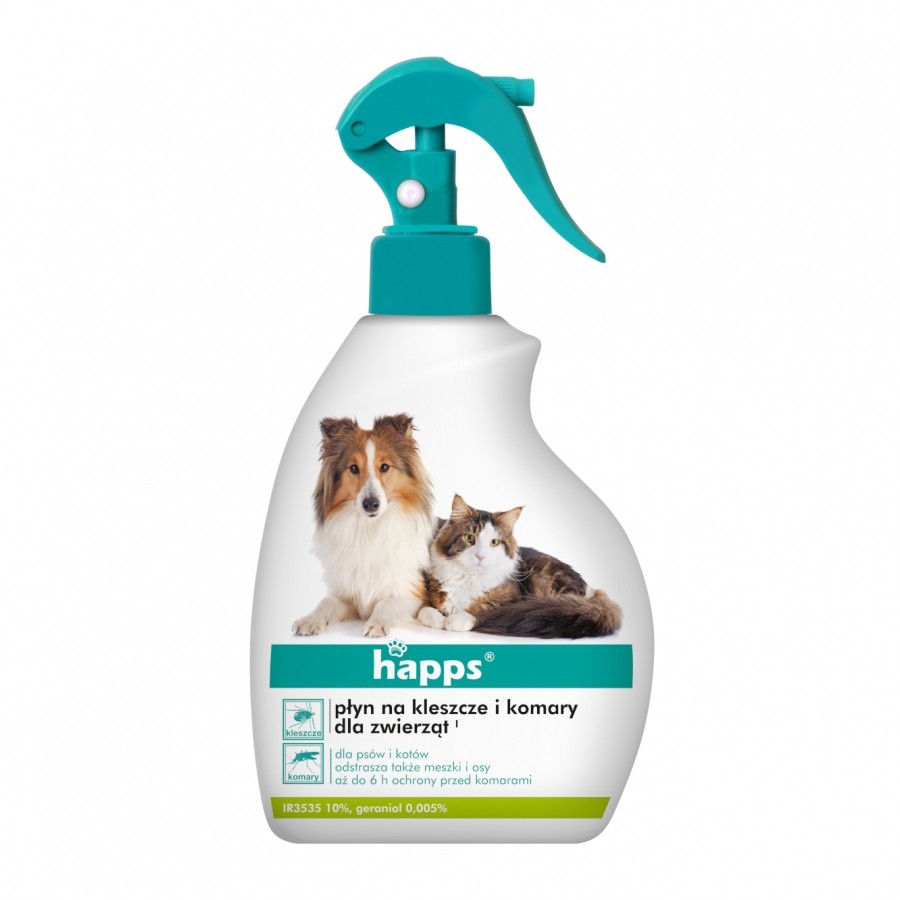 Plyn_Happs_na_komary_i_kleszcze_dla_zwierzat_200 ml
