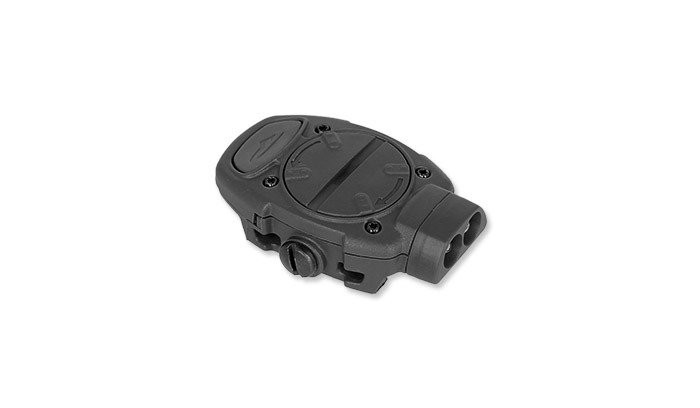Princeton Tec - Latarka-taktyczna-SWITCH RAIL - Czerwon-Biale - Czarny - SR-3-BK