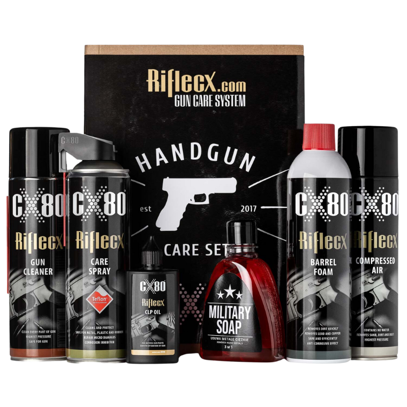 RifleCX-Hand-Gun-Set-zestaw-do-czyszczenia-broni-palnej-pistoletow-rewolwerow