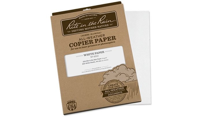 Rite in the Rain - Wodoodporny-papier-kserograficzny-A4 - 200 kartek - Bialy - 8512