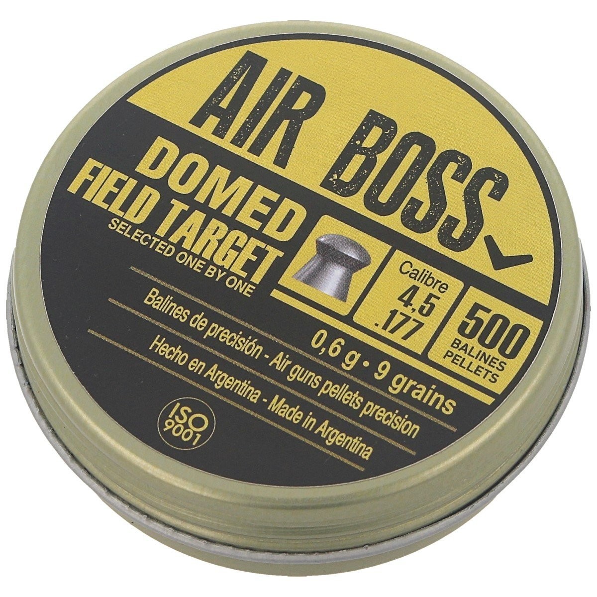 SRUT_APOLO_AIR_BOSS_DOMED_FIELD_TARGET_4.50MM_500SZT_E 30202_lentus_militaria