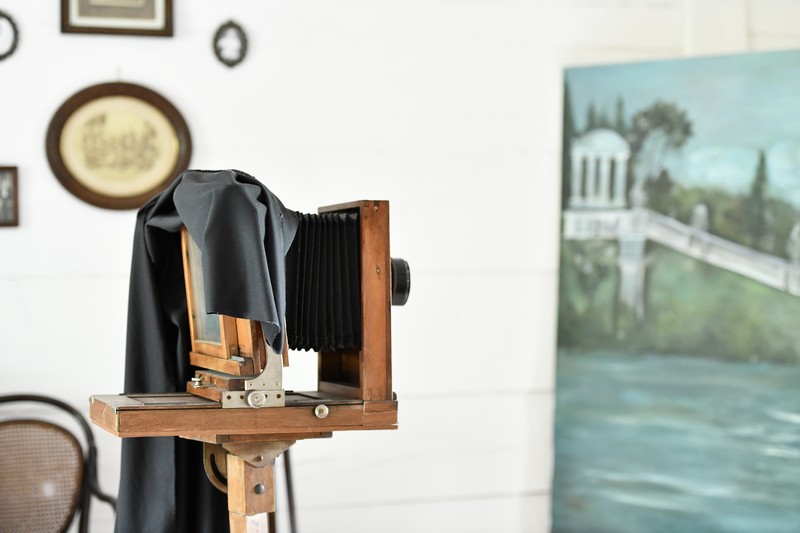 Skansen w Tokarni pracownia fotograficzna