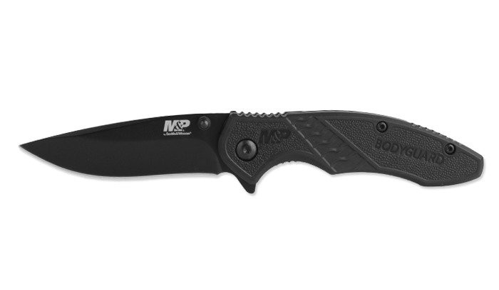 Smith&Wesson - Noz- skladany-M&P- Bodyguard-Clip-Point-Blade-Black-Handle - 1085890