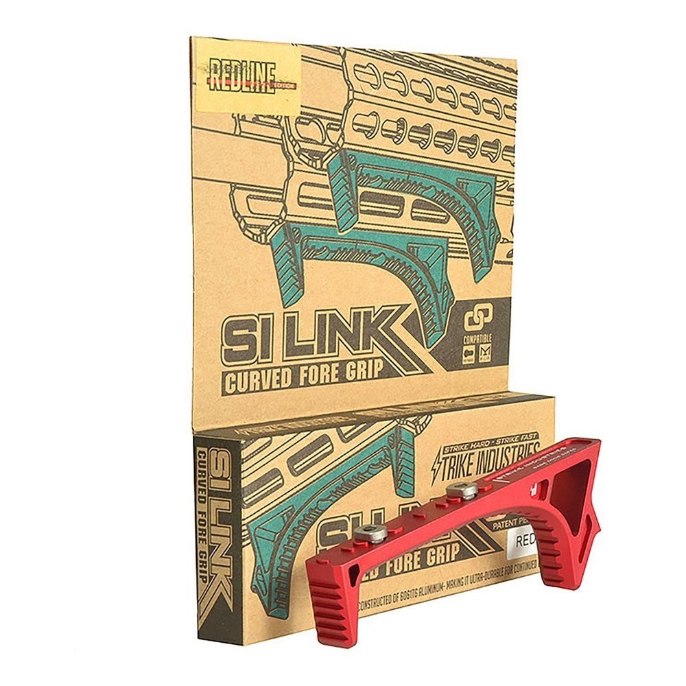 Strike Industries - Chwyt-SI-LINK-CFG-KeyMod  M-LOK - Czerwony - LINK-CFG-RED