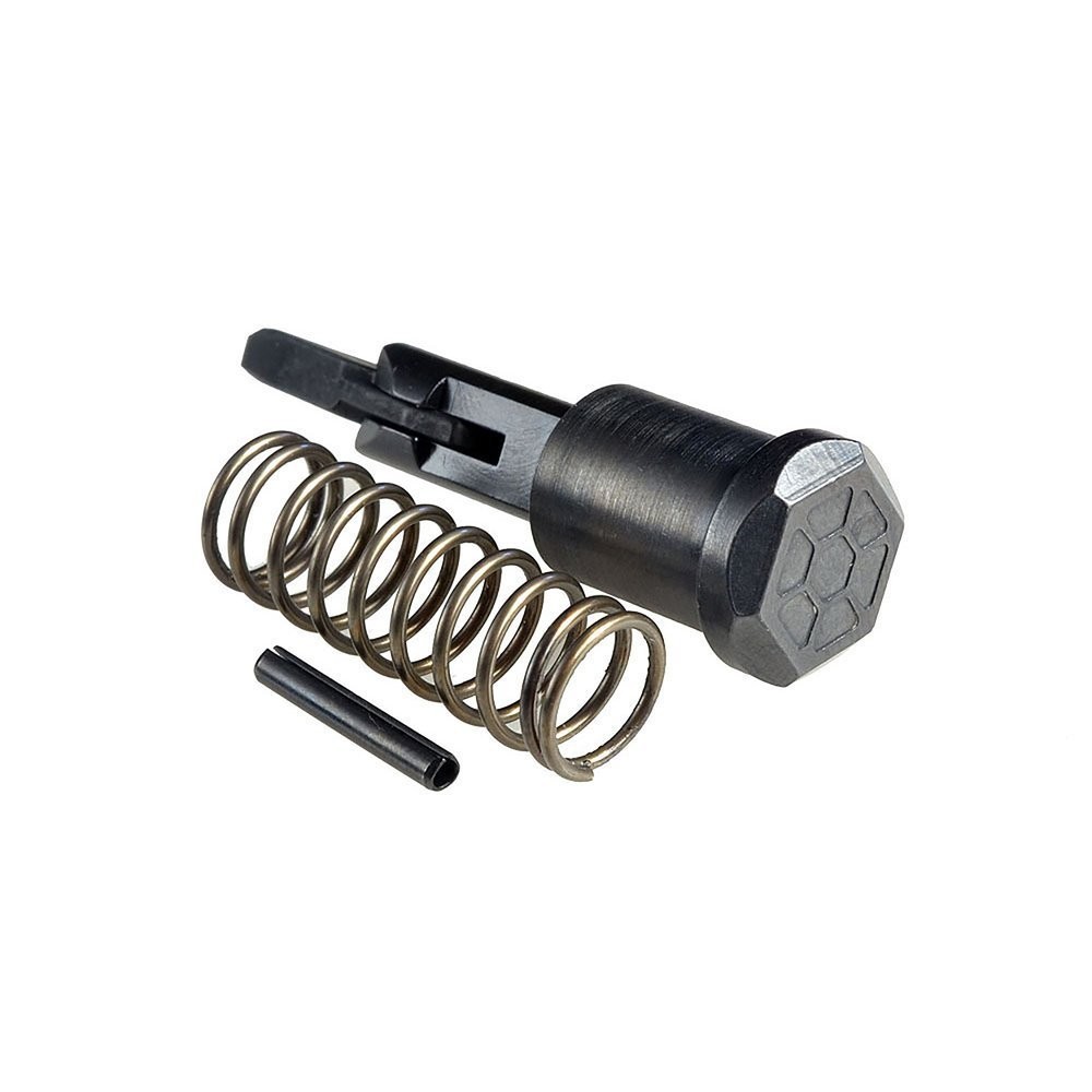 Strike Industries - Dosylacz-zamka-AR-Forward Assist do AR-15 - Czarny - AR-FA-BK