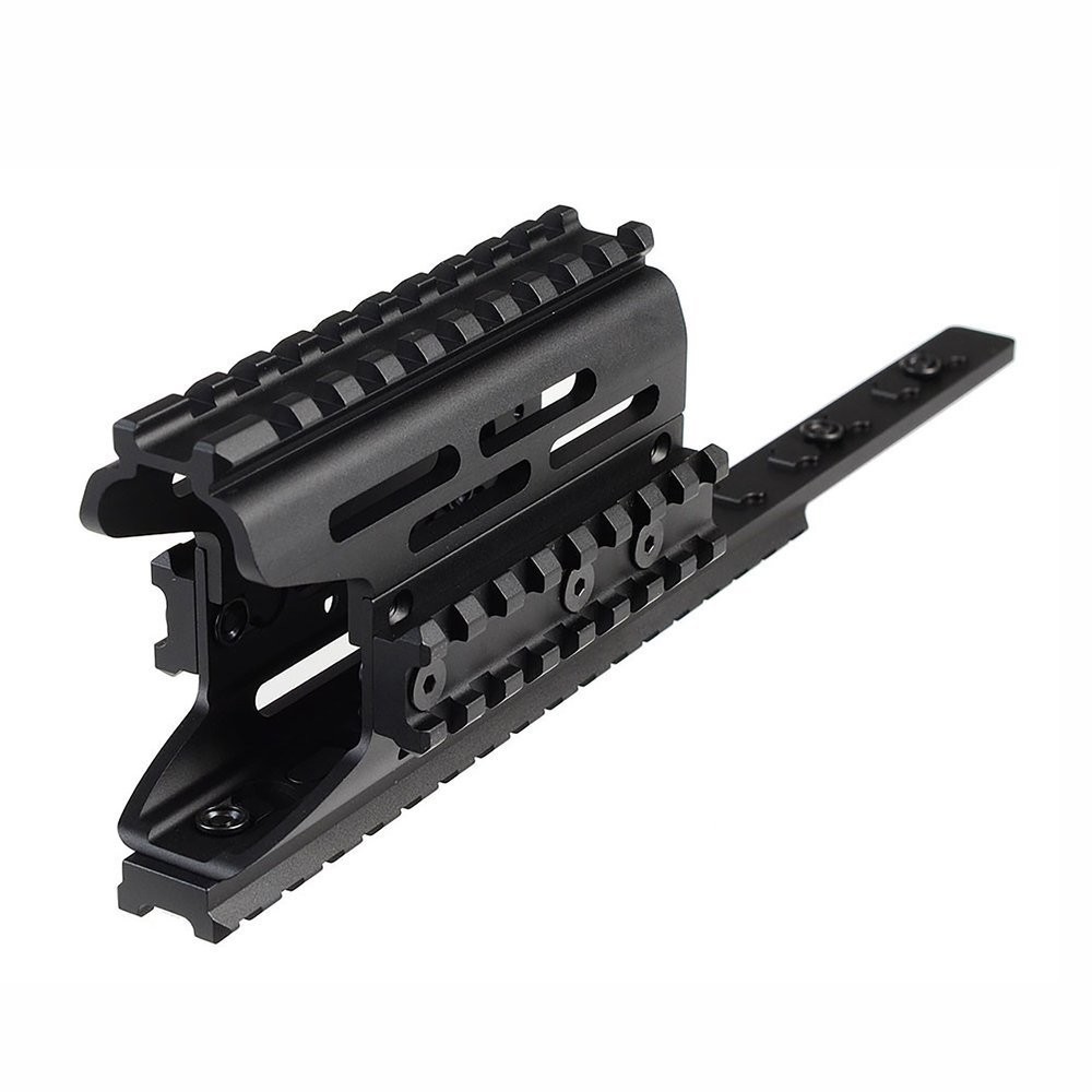 Strike Industries - Loze AK-TRAX-KeyMod-Handguard-Rail System - SI-AK-TRAX2-BK